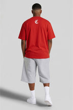 Camiseta Compton Oversized New Logo Furtacor Vermelha