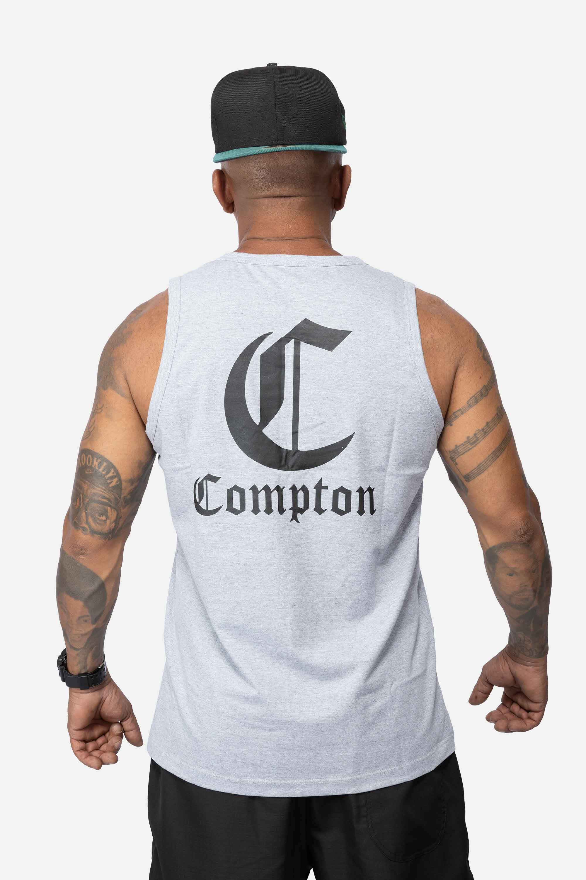 Regata Compton Logo Cinza