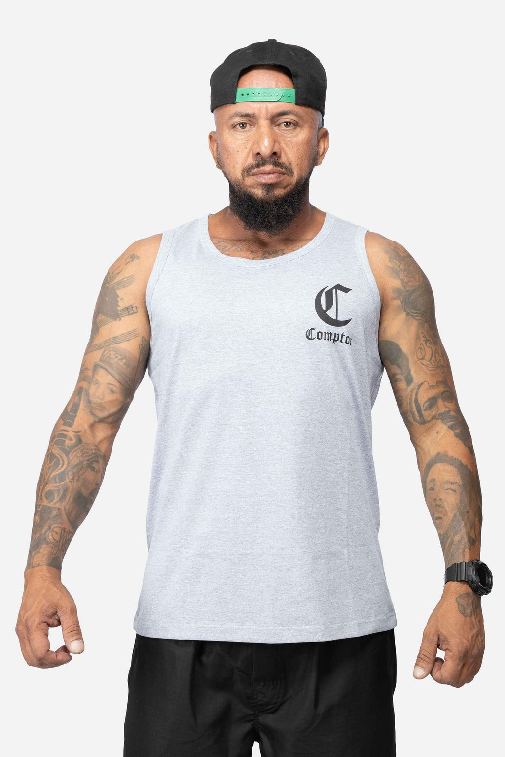 Regata Compton Logo Cinza