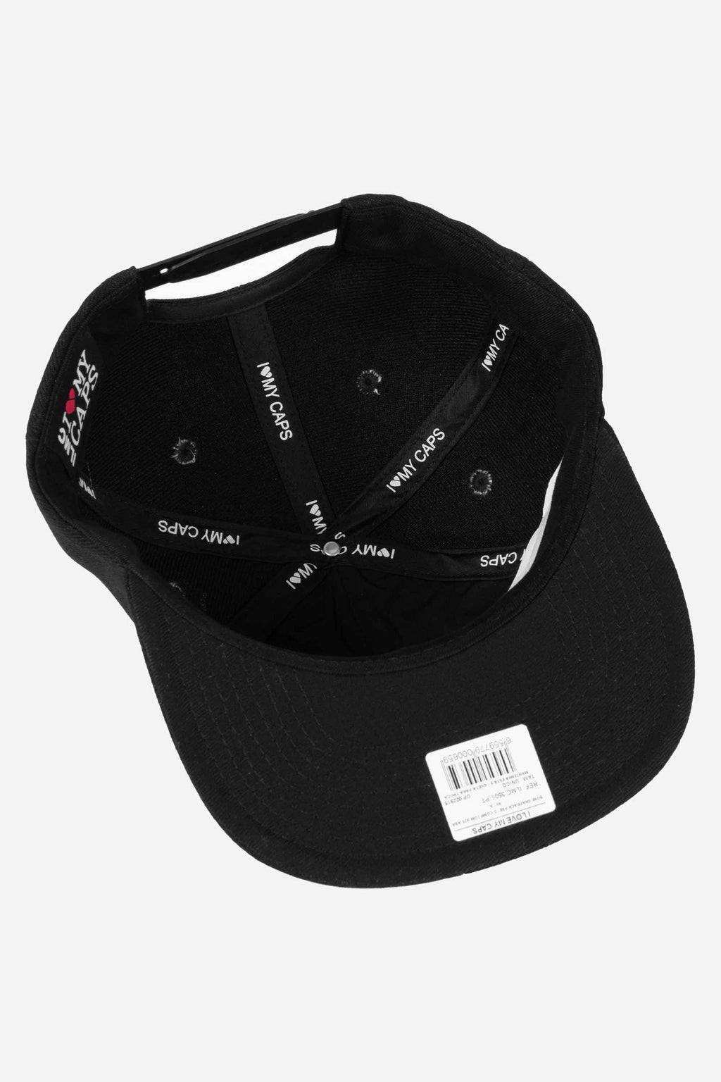 Boné Aba Reta Collab I Love My Caps X Compton Preto