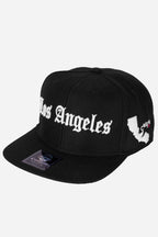 Boné Compton Aba Reta Los Angeles California Preto