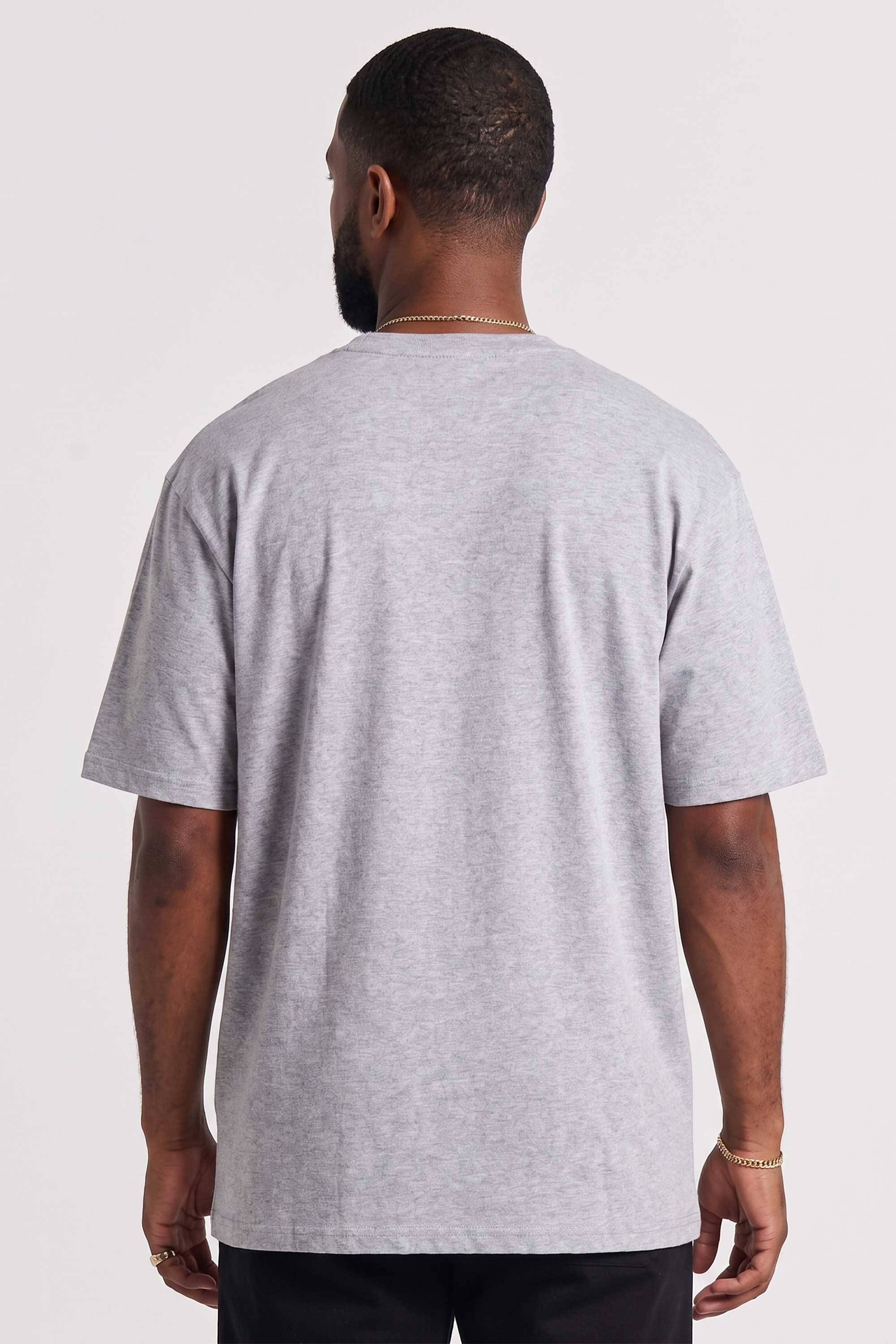 Camiseta Collab Starter x Compton 310 Cinza Mescla