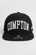 Boné Compton Aba Reta Snapback Urban Preto