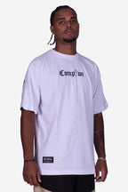 Camiseta Compton Oversized Tupac Branca
