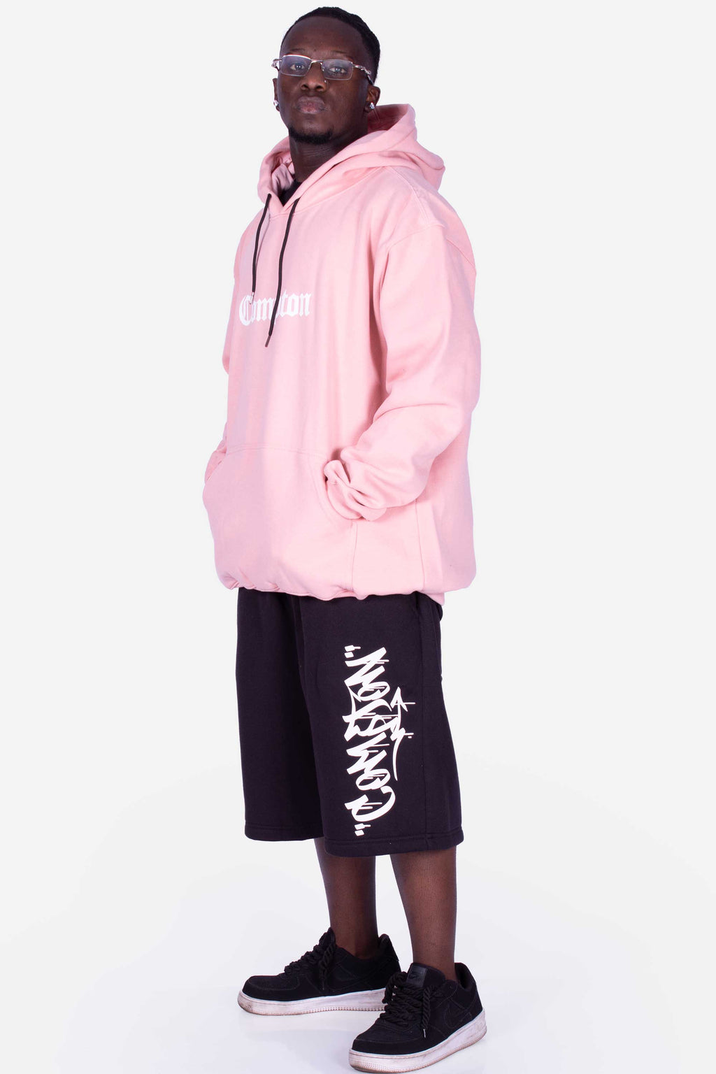 Moletom Compton Canguru Classic Plus Nude