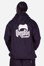 Moletom Compton Canguru Gorro Plus Preto