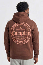 Moletom Compton Canguru Representin - Marrom