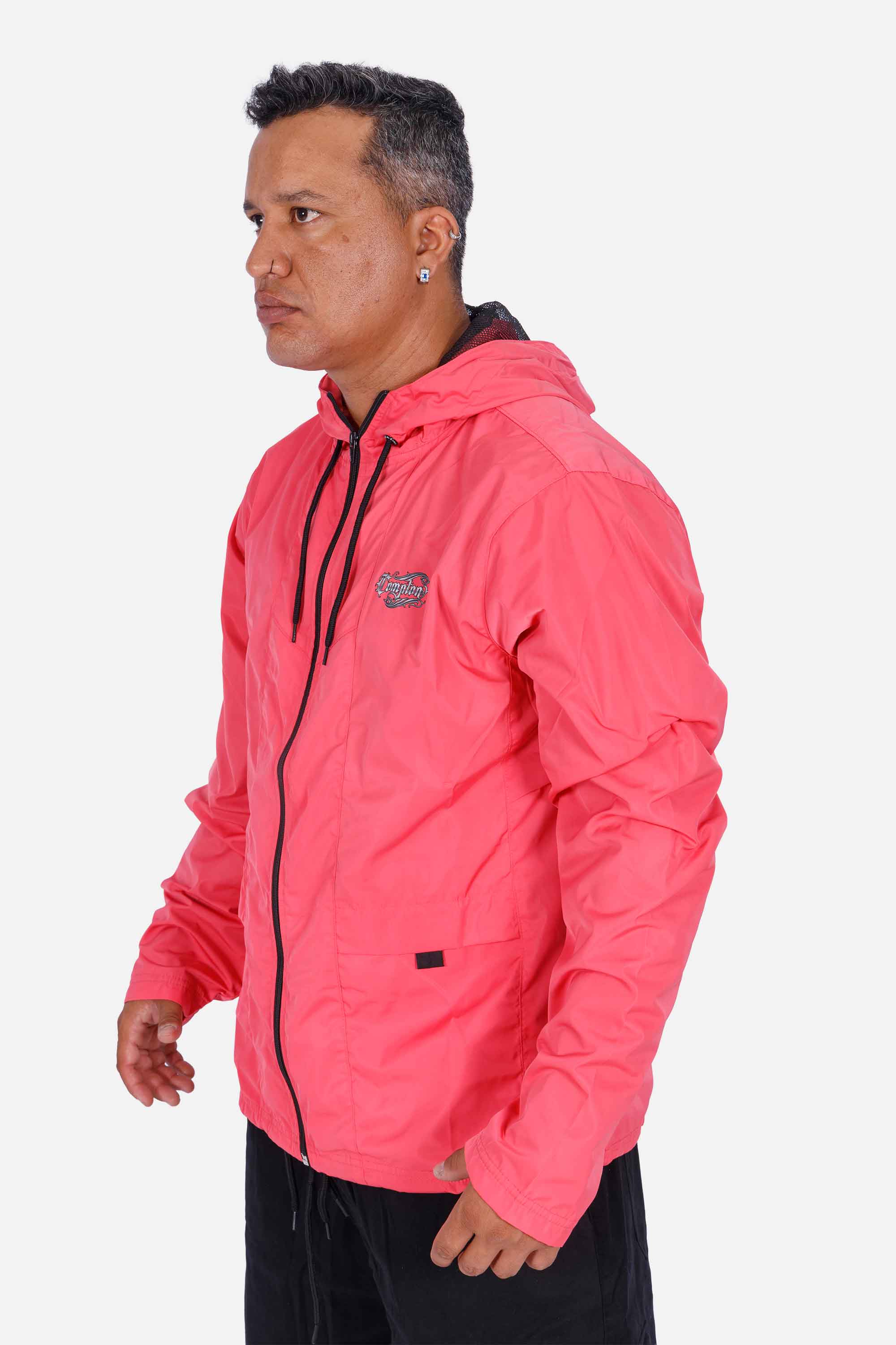 Jaqueta Compton Corta Vento Street Pulse Rosa
