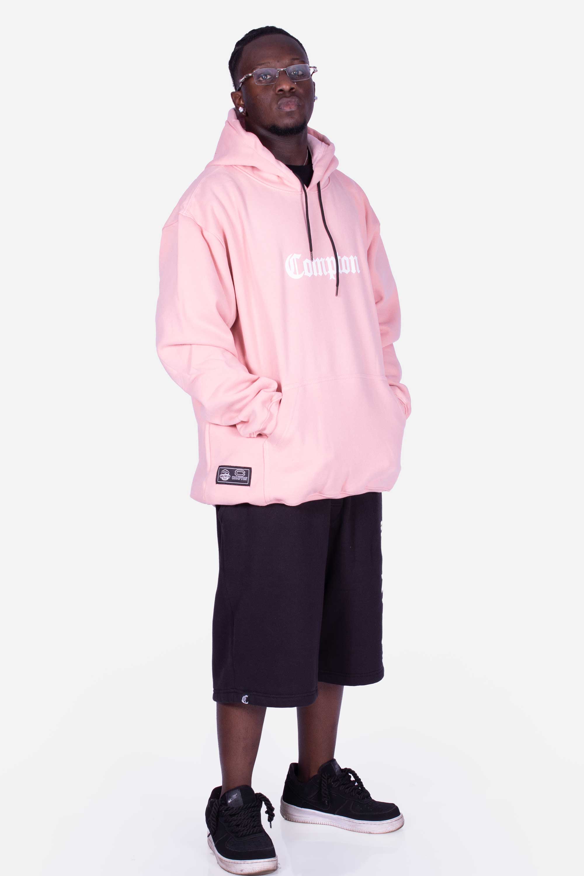 Moletom Compton Canguru Classic Plus Nude