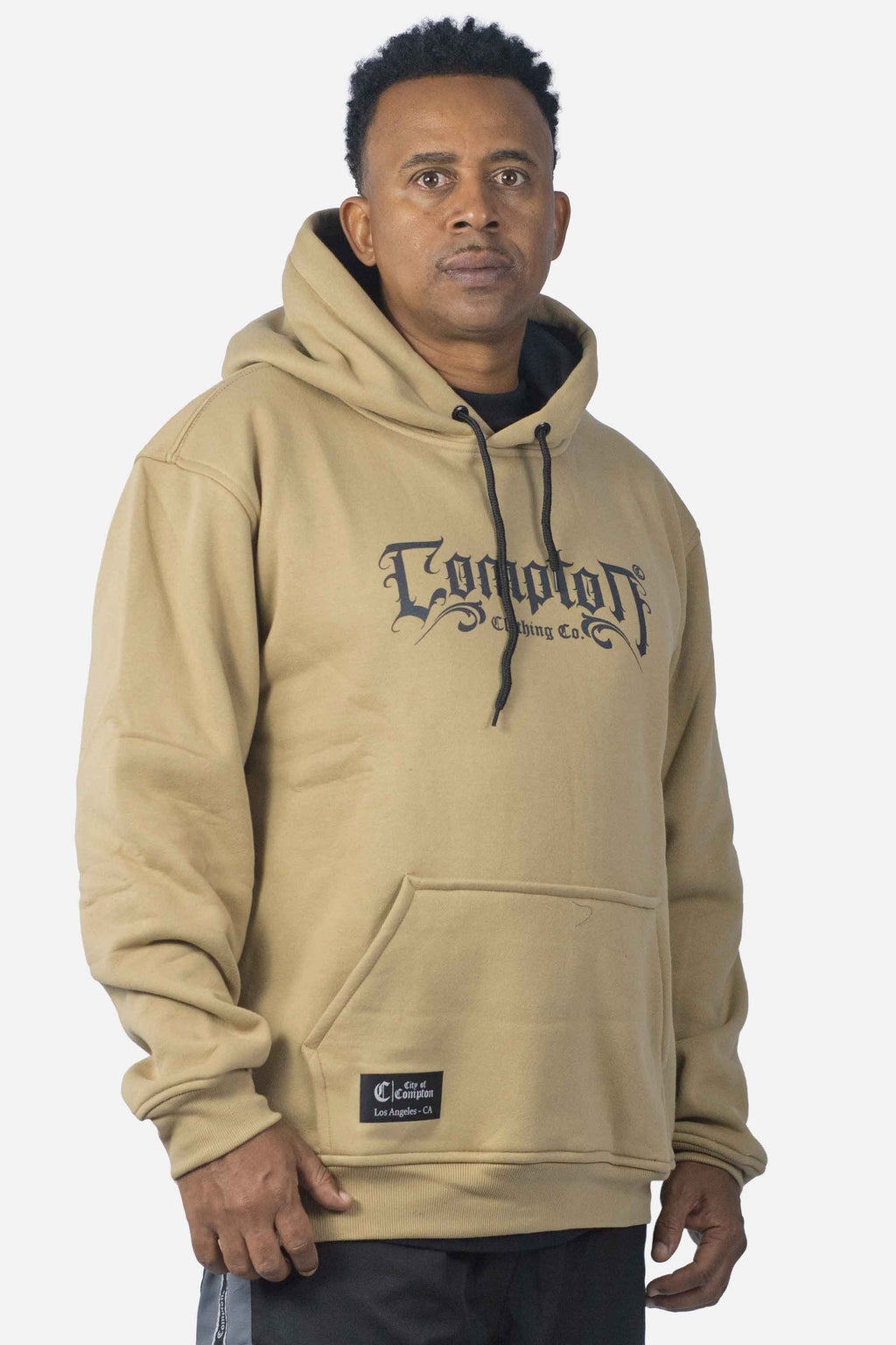 Moletom Compton Canguru Medieval Caqui