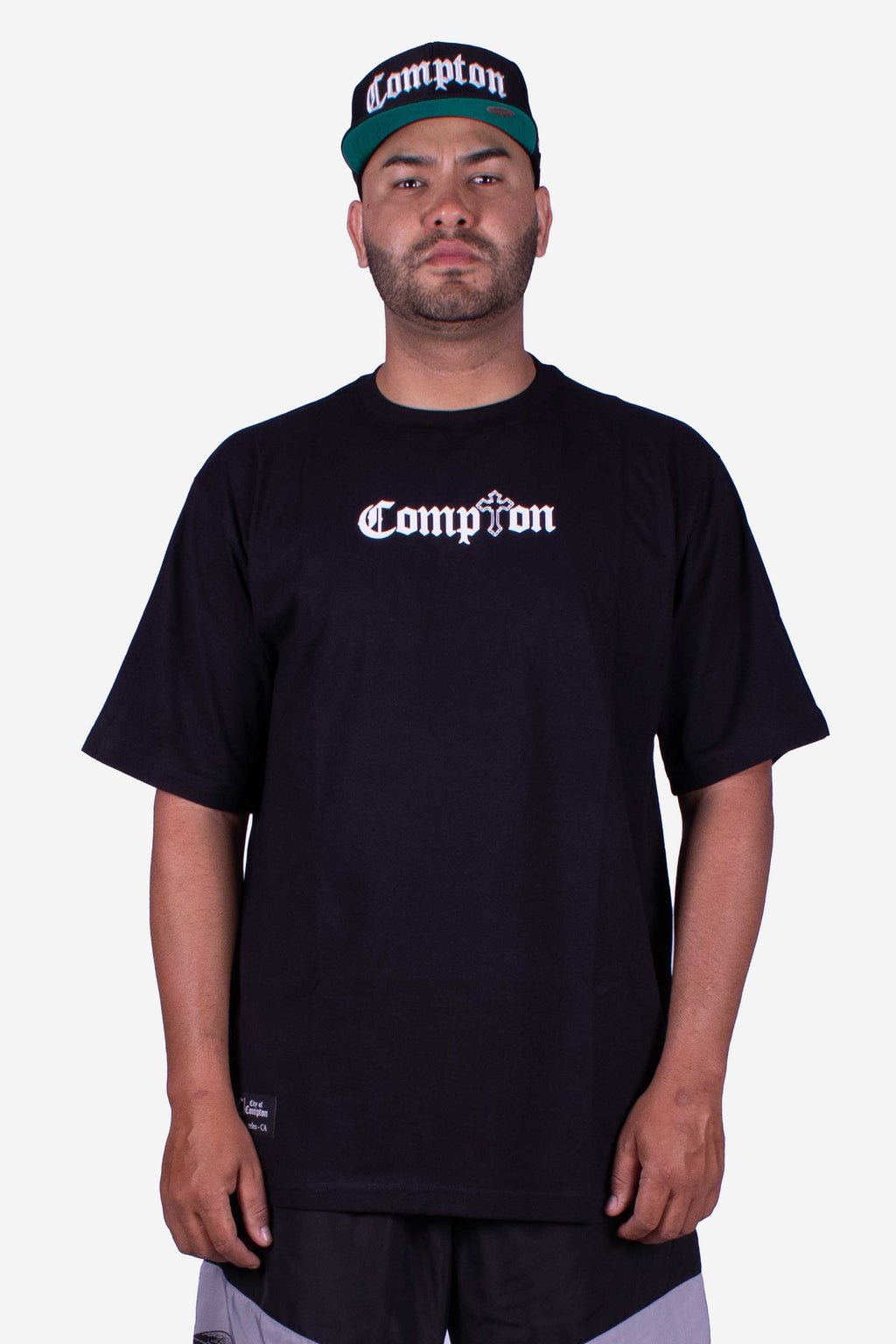 Camiseta Compton Oversized Tupac Preta