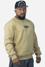 Moletom Compton Careca Gorro Caqui