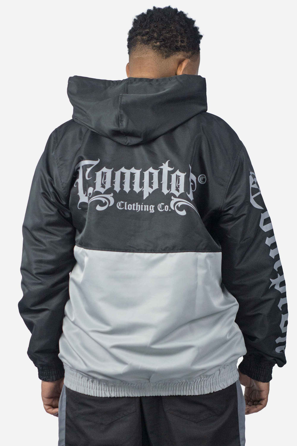 Jaqueta Compton Legacy 2 Cores Preto/Cinza Escuro