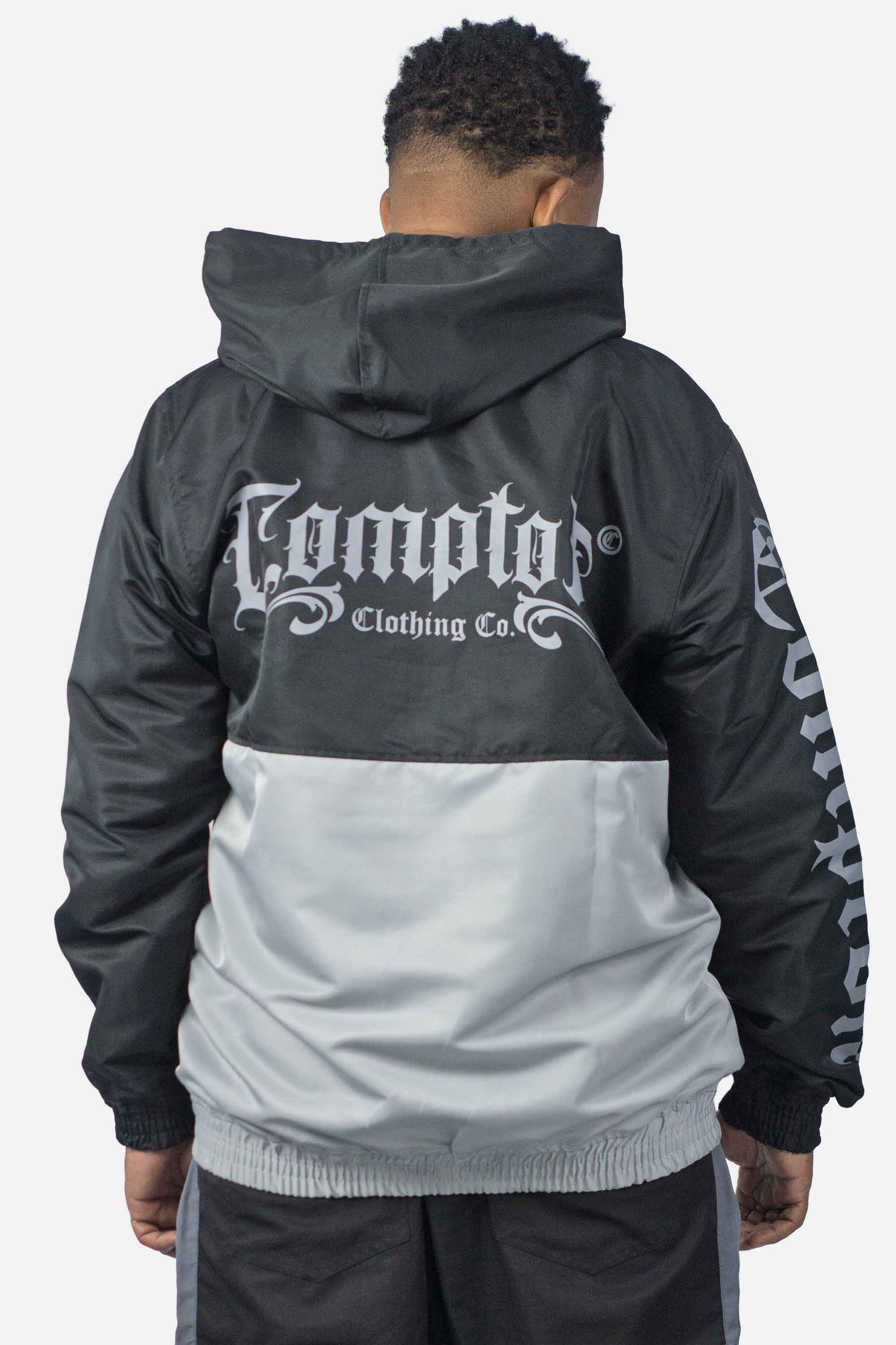 Jaqueta Compton Legacy 2 Cores Preto/Cinza Escuro
