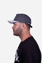 Boné Aba Curva Collab Starter X Compton Click Ninety9 Cinza