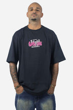 Camiseta Compton Oversized Welcome Preta