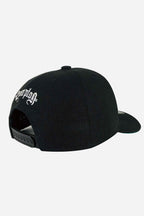 Boné Compton Aba Curva Snapback Cali Preto
