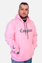 Moletom Compton Canguru Classic Rosa