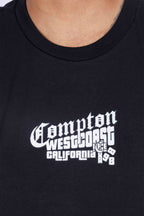 Camiseta Compton Oversized Boyz'N The Hood Preta