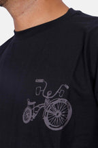Camiseta Compton Oversized Lowbike Legacy Preto