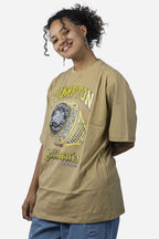 Camiseta Compton Oversized Champion Rings Caqui - COMPTON