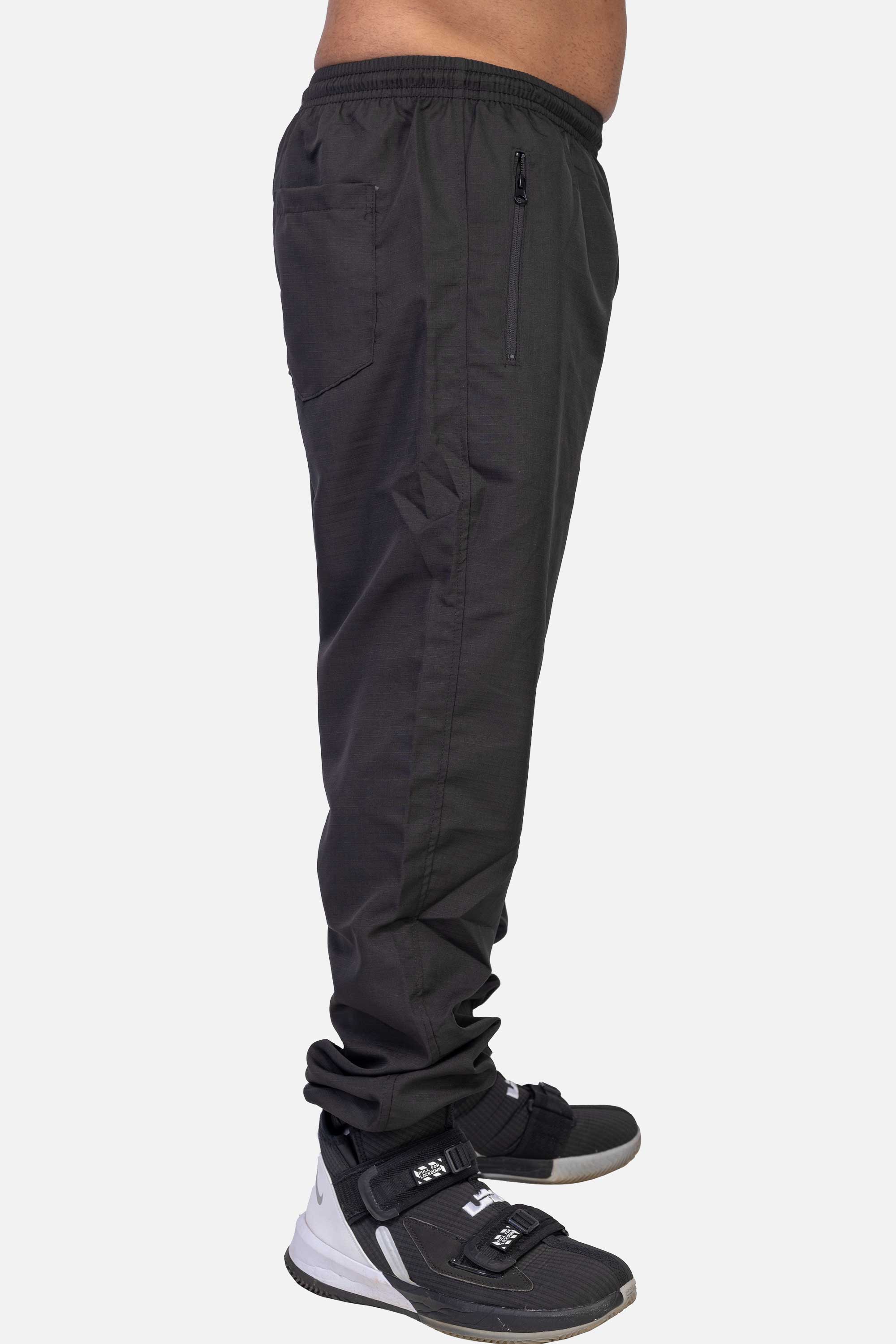 Calça Compton Tactel Logo Refletivo Preto