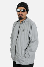 Jaqueta Compton Corta Vento Sport Cinza