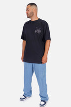 Camiseta Compton Oversized Lowbike Legacy Preto