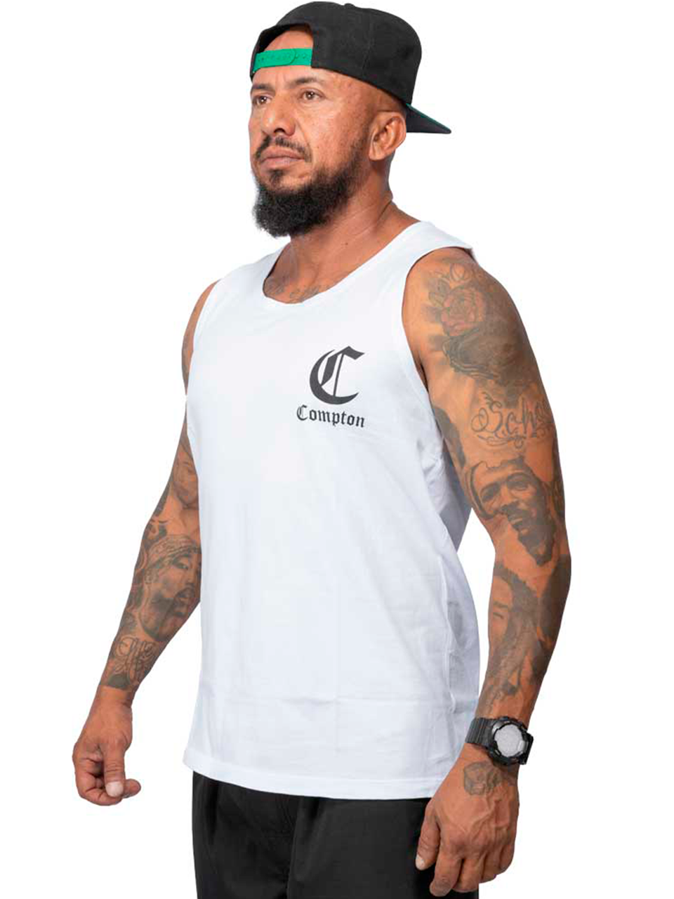 Regata Compton Logo Branca