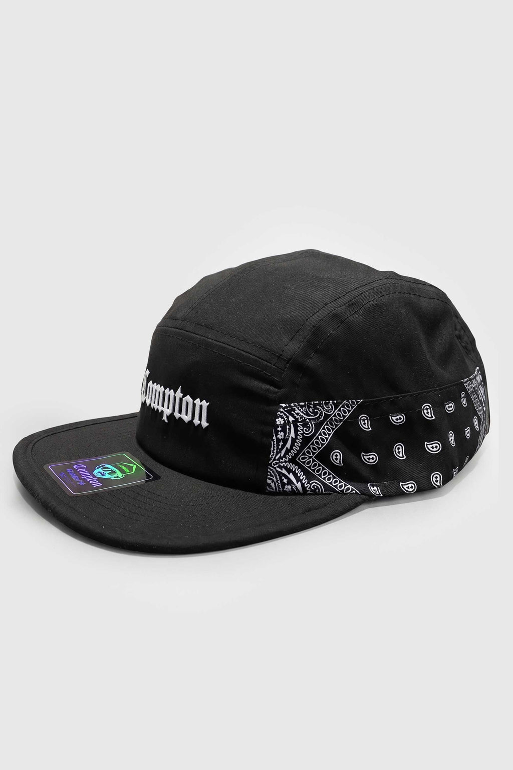 Boné Five Panel Compton Bandana Preto