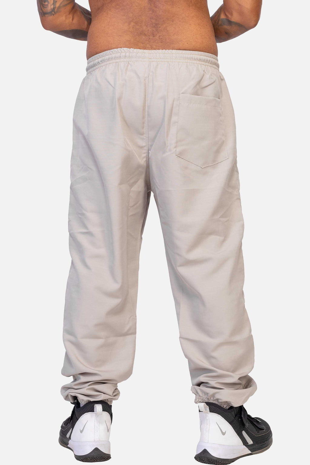 Calça Compton Tactel Logo Bege