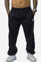 Calça Compton Tactel Faixa Galão Preta