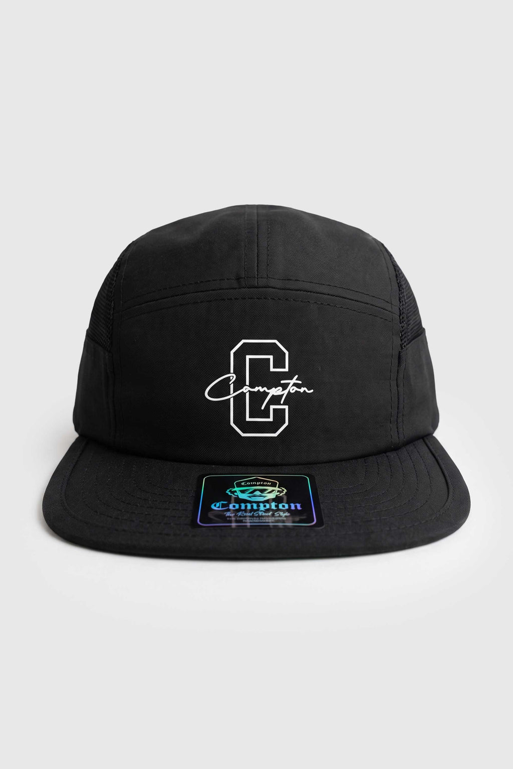 Boné Five Panel Compton Sidewalk Preto
