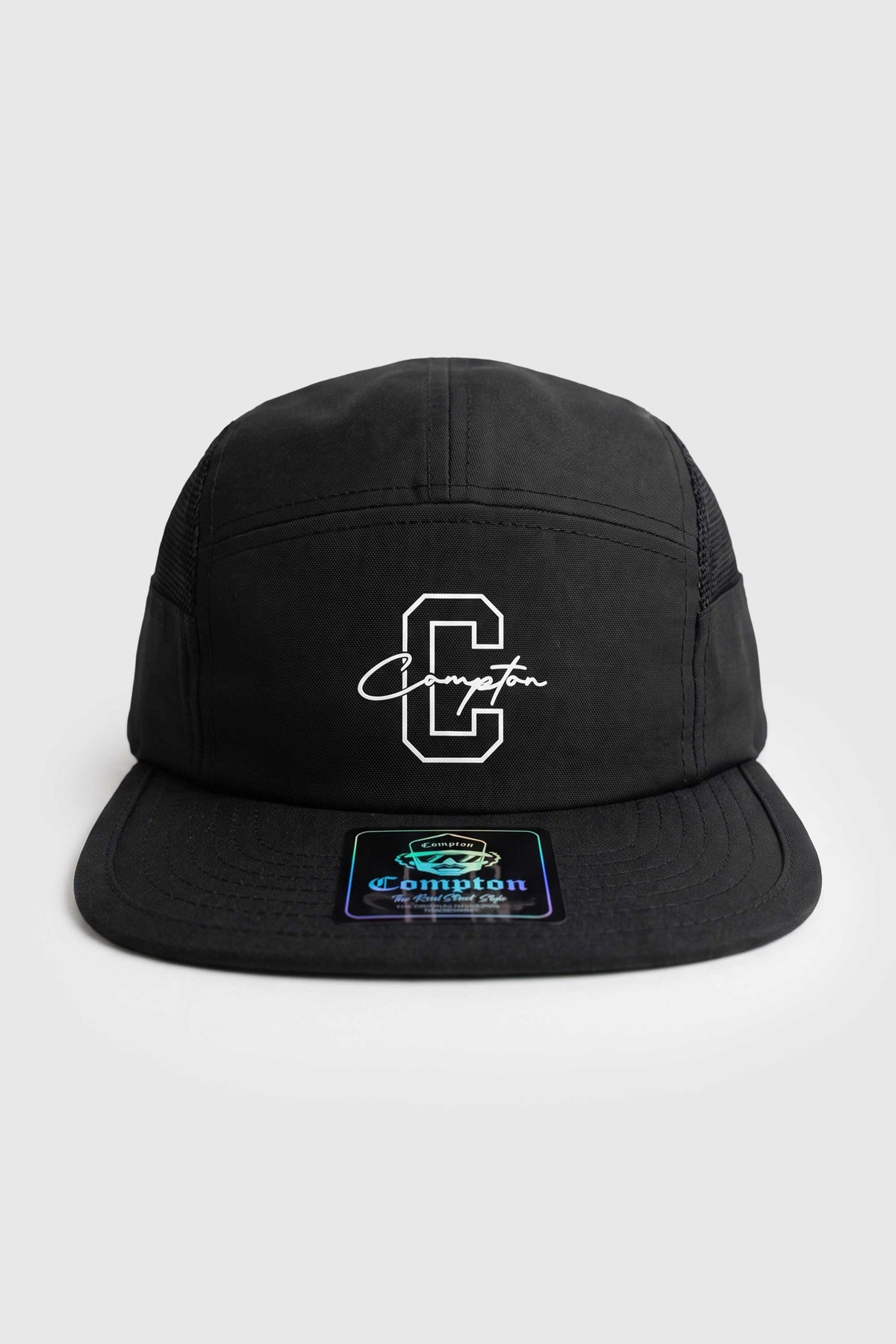 Boné Five Panel Compton Sidewalk Preto