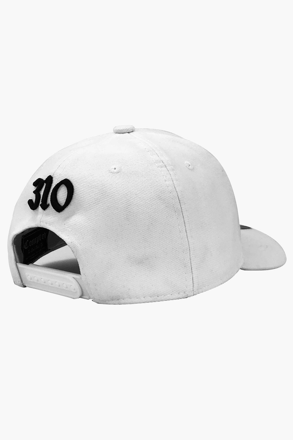 Boné Compton Aba Curva Snapback Classic Branco