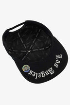 Boné Compton Aba Reta Snapback LA Authority Preto