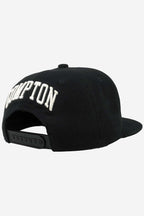 Boné Compton Aba Reta Snapback LA Authority Preto