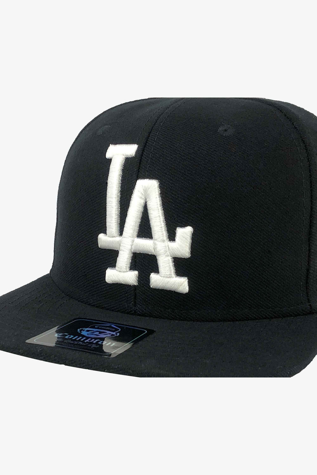 Boné Compton Aba Reta Snapback LA Authority Preto