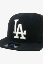 Boné Compton Aba Reta Snapback LA Authority Preto