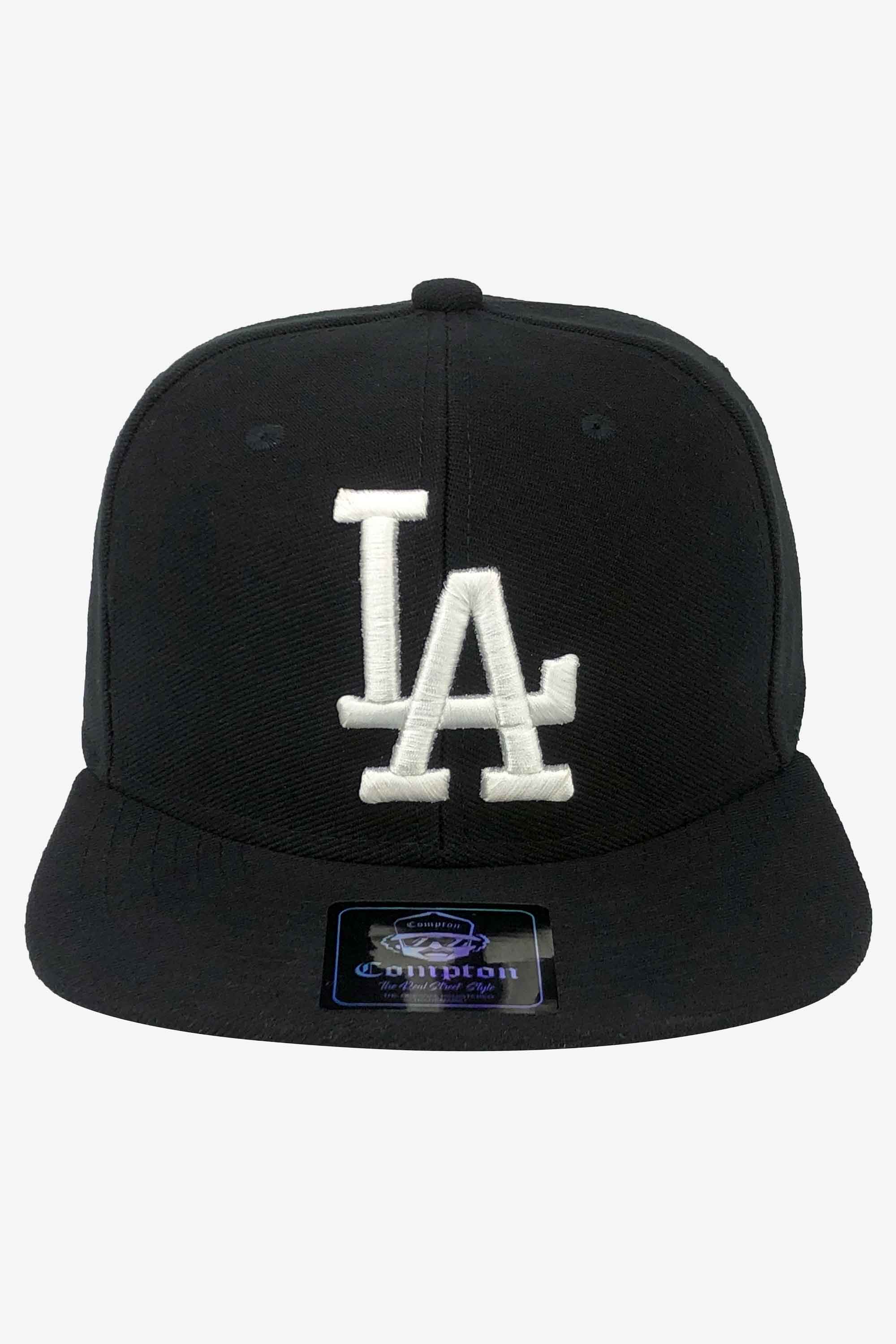 Boné Compton Aba Reta Snapback LA Authority Preto