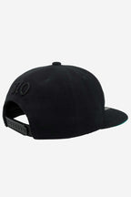 Boné Compton Aba Reta Snapback Classic All Black
