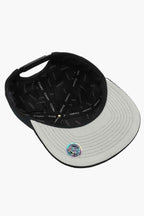 Boné Compton Aba Reta Snapback Icon Preto