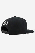 Boné Compton Aba Reta Snapback Icon Preto