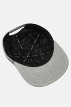 Boné Compton Aba Reta Snapback Graphite Pixo Cinza