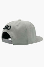 Boné Compton Aba Reta Snapback Urban Cinza