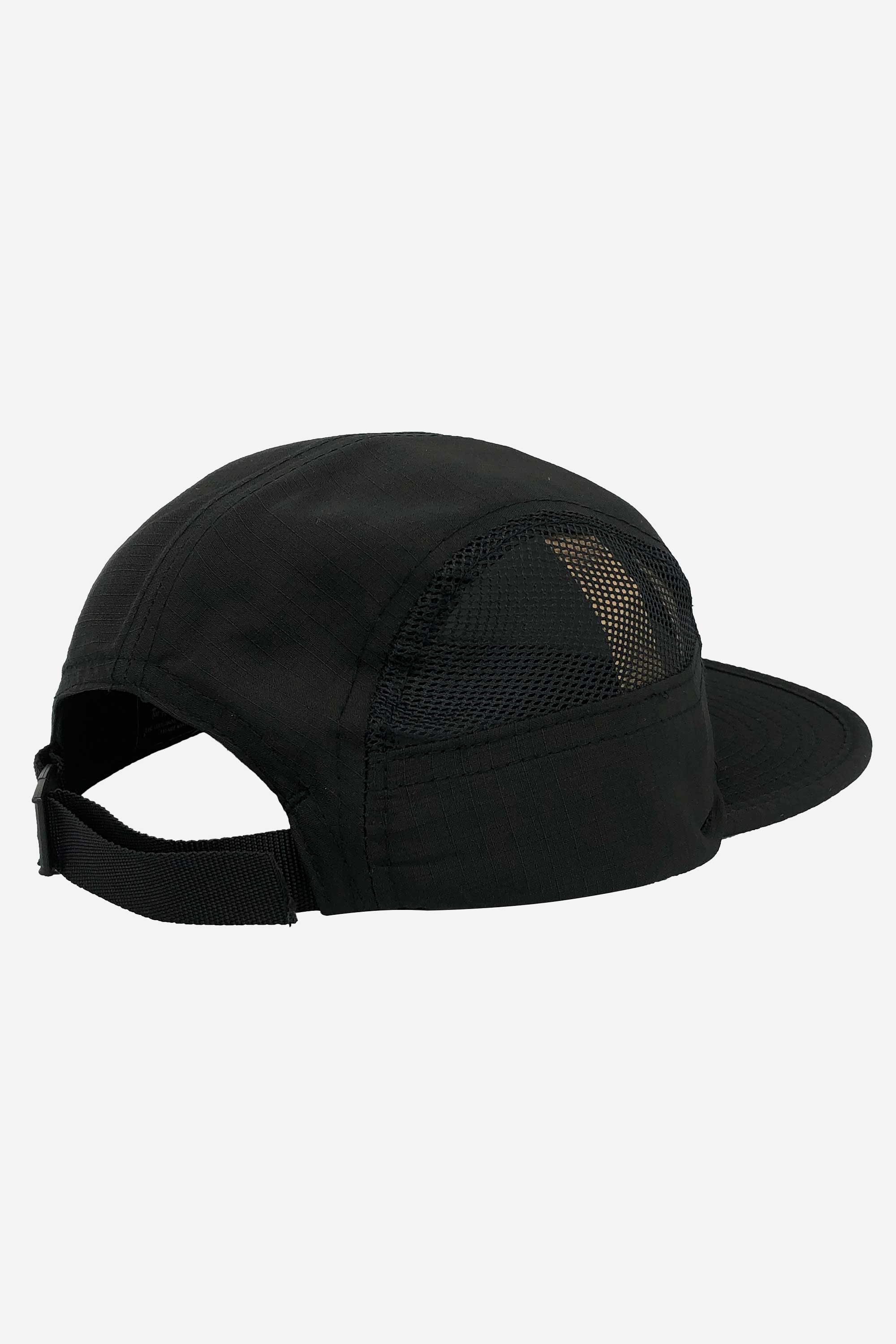 Boné Compton Five Panel Strapback Classic Preto