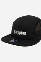 Boné Compton Five Panel Strapback Classic Preto