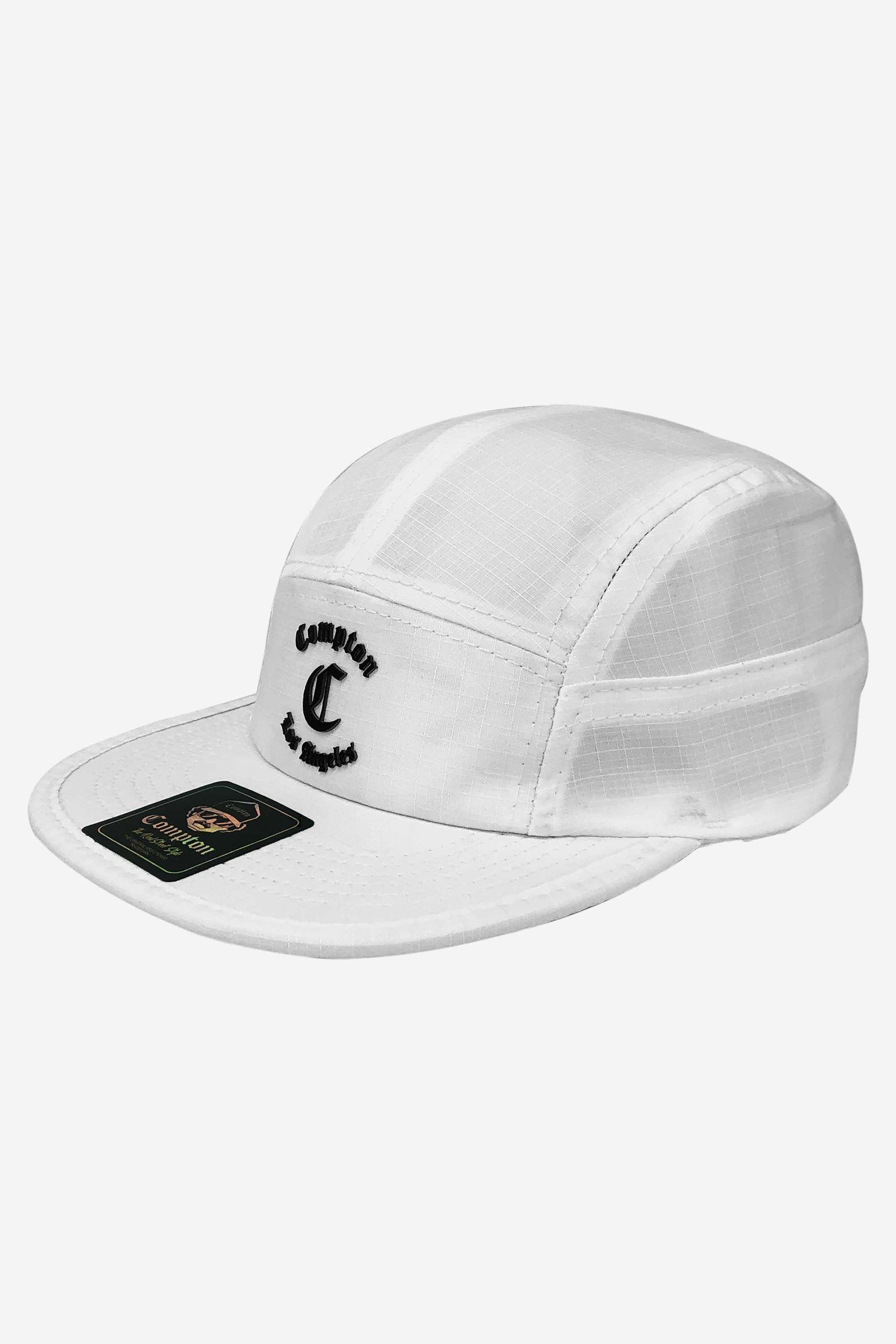 Boné Compton Five Panel Strapback Los Angeles Branco