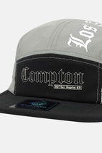Boné Compton Five Panel Los Angeles Cinza