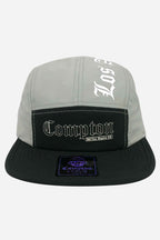 Boné Compton Five Panel Los Angeles Cinza